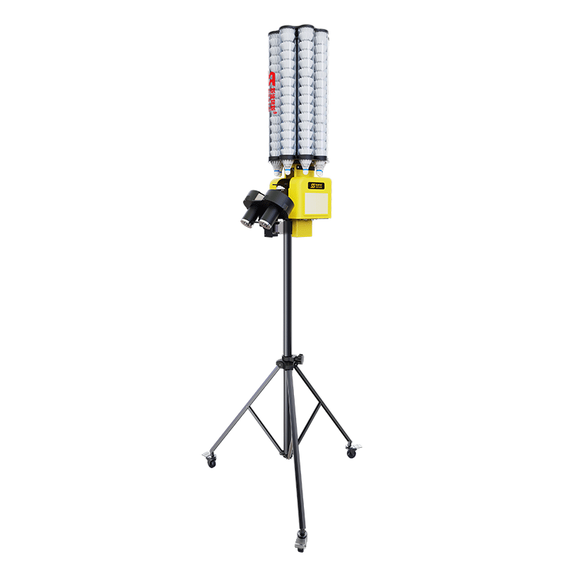 2024 New Arrival Siboasi Intelligent Badminton Shuttlecock Practice Shooting Machine APP Control Badminton Machine for Player