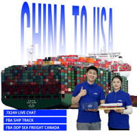 Transitaire maritime DDP DDU de pièces détachées automobiles, matériel et marchandises industrielles, Chine vers Canada, LCL FCL, fret maritime porte-à-porte, fournisseur d'entreposage 3PL