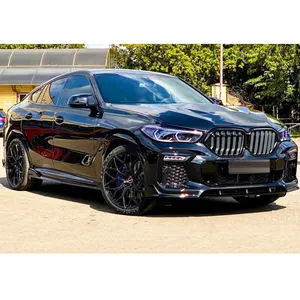 Araba parçaları oto X6 G06 Bodykit tam vücut kiti ön tampon seti dudak difüzör modifiye yükseltme M performans Facelift BMW X6 G06