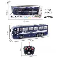 Offre Spéciale haute qualité 27MHz voiture radiocommandée RC modélisation enfants RC Bus voiture jouet