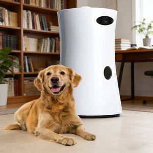 Giocattolo Laser Smart HD 1080P per <span class=keywords><strong>Gatti</strong></span> e Cani con Controllo Remoto Automatico, Visione Notturna IR e Rotazione a 360° - Product Image 3