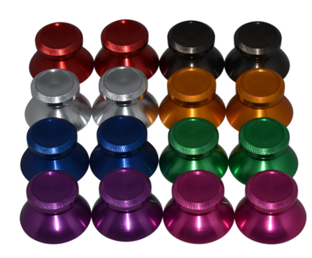 Aluminum Alloy Metal Analog Thumbstick for PS4 PS5 Joystick Caps