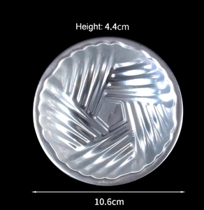 Hete Verkoop Halfronde Cakevorm Halfronde Pudding Nold Shell Pompoen Druivenpudding Schimmel Voor Het Bakken - Product Image 5