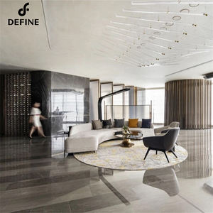 Conjunto completo de muebles de vestíbulo de hotel de lujo de diseño moderno de gama alta personalizado al por mayor a la venta - Product Image 2