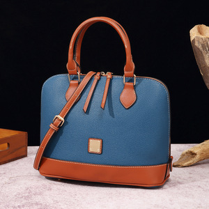 Sac à main bandoulière rétro européen et américain en cuir grainé litchi, avec fermeture éclair, pour femme, usage quotidien - Product Image 4