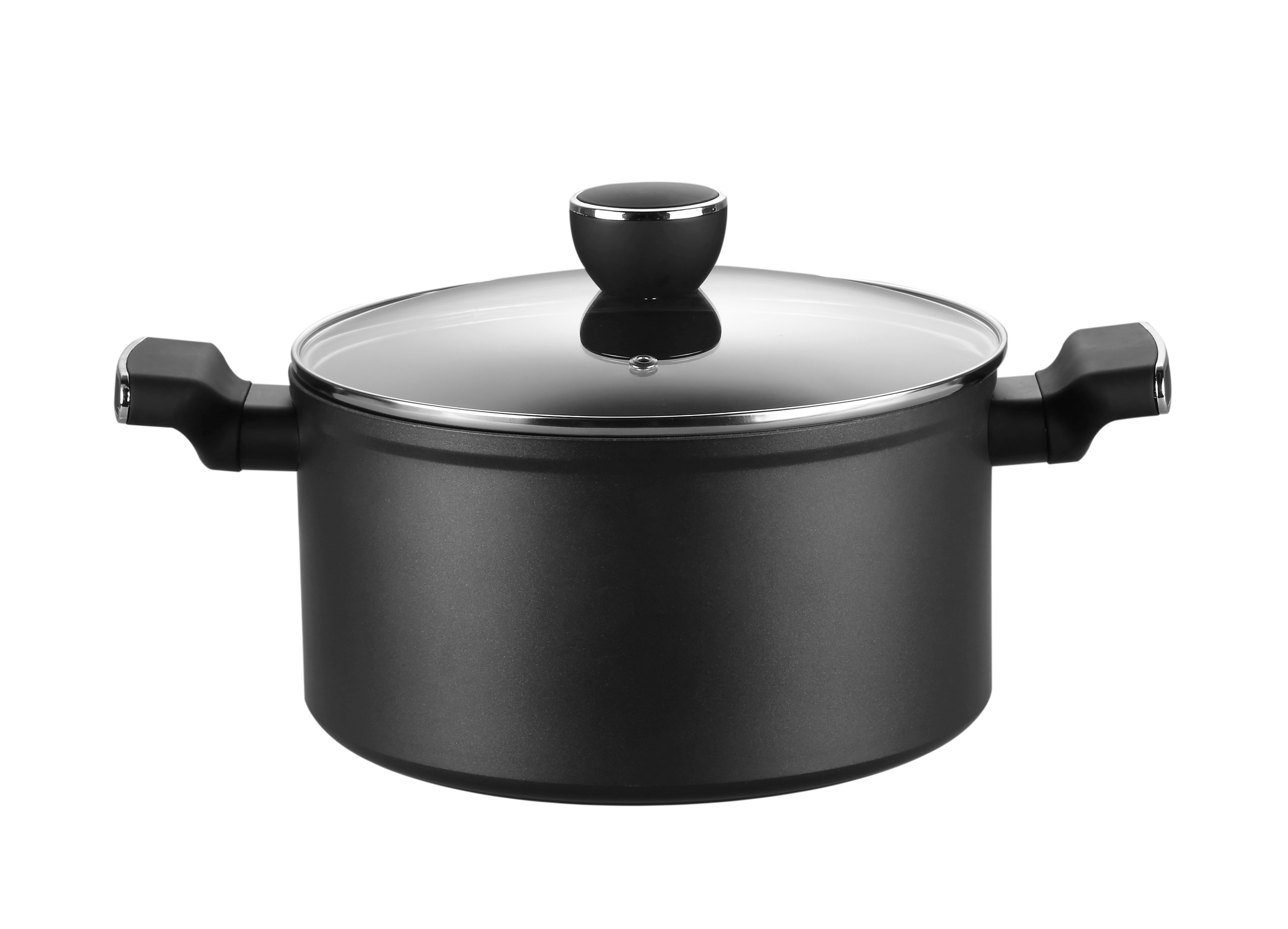 High Quality 7PCS Aluminium Cookware Sets for Kitchen Utensil Cooking Pot Casserole Saucepan With Lid Non Stick · image 4