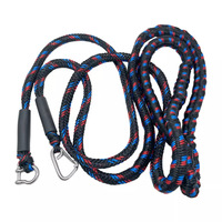 Corde d'amarrage/ancrage marine en PE+PP (3,94 m) avec crochet et manille