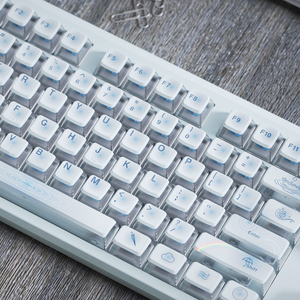 Oshid เรนดรอปสีย้อม-ซับพุดดิ้งคีย์บอร์ดเล่นเกมเอเอสเอไฟ RGB สำหรับคีย์บอร์ดเชิงกล - Product Image 2