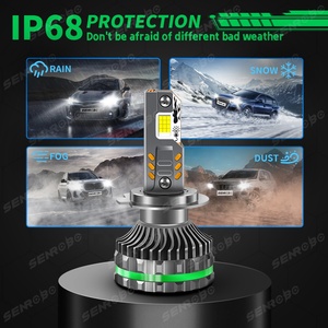 SENROBO K28 dernière conception LED lumières 300W haute puissance Canbus H1 H11 H4 9005 9006 9012 universel H7 Auto phares de rechange - Product Image 5