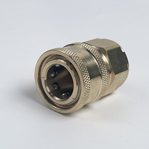 Buse de nettoyage haute pression en cuivre, 22x1.5mm, connecteur rapide à pression réglable pour le nettoyage et le dégraissage des voitures - Product Image 2