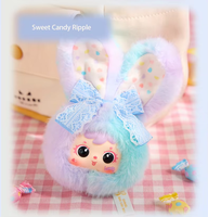 Porte-clés mystère Samuel Blind Box, poupée en peluche lapin cœur de bonbon, cadeau fabriqué en Chine pour les 2 ans et plus