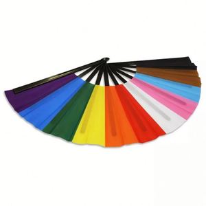 23 cm Eco-Friendly Foldable Hand Fan Custom Greek <b>Letters</b> Digital Print on Bamboo Material for Promotional Item - Product Image 6