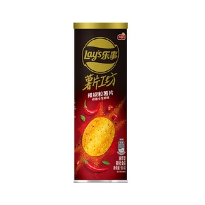 Patatas fritas de alta calidad enlatadas con sabor a <span class=keywords><strong>pimienta</strong></span> negra, 104g, gran oferta, China - Product Image 1