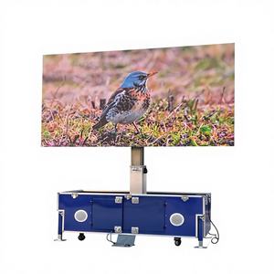 Écran LED couleur JCT PFC8 P6 avec flight case portable pour utilisation intérieure/extérieure en hall d'exposition - Product Image 1