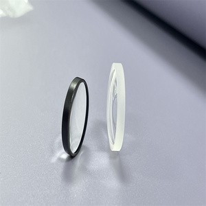 CaF2อินฟราเรดออปติคอลขอบสีดำ znse zns Ge MgF2และ Si แก้ว meniscus เลนส์นูนสำหรับระบบ IR - Product Image 5