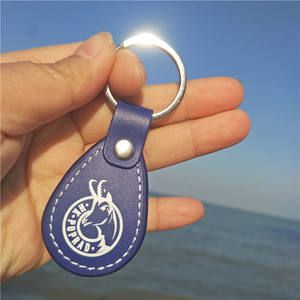 13.56mhz Nfc encodage numérotation Logo personnalisé porte-clés Rfid en cuir véritable de haute qualité - Product Image 4