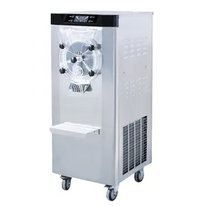 Ice Cream Makers Automatic Batch Freezer Gelato Making Commercial Hard Ice Cream Machine For Business Ice Cream Cart