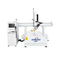 Máquina Router CNC de 4 Ejes Jinan Mosencnc con Husillo Giratorio de 180° y Altura Z de 600 mm, Motor de Ahorro de Energía para Corte de Madera en Múltiples Lados