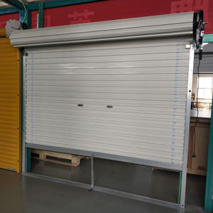 <span class=keywords><strong>Porte</strong></span> à enroulement automatique de luxe en alliage d'aluminium, résistante à la corrosion et insonorisée, pour maison et usine (modèle australien) - Product Image 1