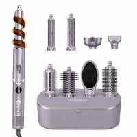 Catokan Rambut Profesional Desain Baru 8 in 1 Multi Hair Styler Pengering Rambut Cepat Berkecepatan Tinggi Sikat Pengering Rambut Multi Styler