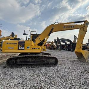 Good Quality Second Hand Komatsu PC200-<b>8</b> 220 240 Excavator for Sale Japan komatsu Pc200 Used Excavator Crawler Machines - Product Image 1