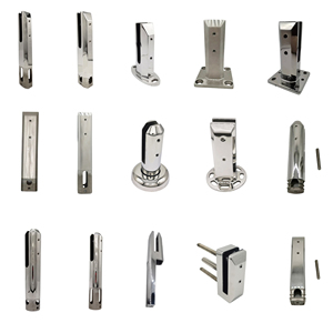 Inox נירוסטה אביזרי מעקה מעקה מעקה מעקות זכוכית אביזרי להבים מעקה - Product Image 6