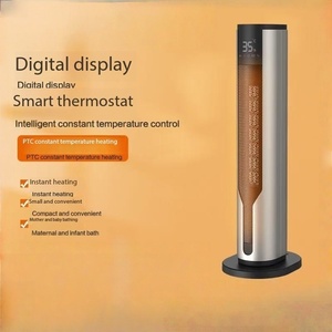 Thông Minh 220V Ptc Hồng Ngoại Điện Nóng Quạt Nhiệt Có Thể Điều Chỉnh Mini Phòng Khách Phong Cách Tiết Kiệm Năng Lượng Điều Khiển Từ Xa Di Động - Product Image 1