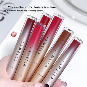 Brillo Labial LAMEILA Soft Focus - Acabado Mate Sedoso y Aterciopelado, Tinte Labial de Larga Duración a Prueba de Agua, Fórmula Mineral Hidratante, Para Todas las Tendencias de <span class=keywords><strong>Moda</strong></span> - Product Image 1