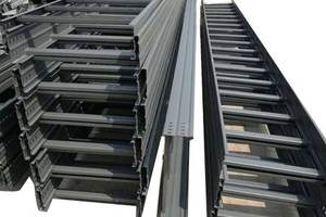 Construction industrielle perforée de plateau d'échelle de câble de l'acier inoxydable 304/316L de fournisseur de la Chine pour la pose de câble - Product Image 5