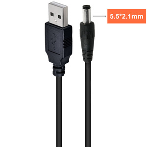 <b>Usb</b> To Dc Power <b>Adapter</b> Cable 1.5m 5.5x2.1mm 4.0x1.7mm 2.5x0.7mm 3.5x1.35mm 2.0x0.6mm For Router Lamp - Product Image 5