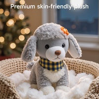 Jouets en peluche interactifs pour enfants Tumama : chien réaliste qui aboie, léche sa langue, abaisse la queue et joue de la musique