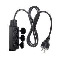 Multiprise Schuko 3 prises avec protection IP54