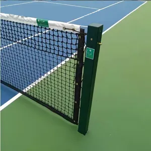 Professional Inground Tennis Post Outdoor Tennis Pole In-Ground Pickleball Posts And Nets System For Sale