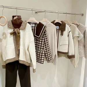 Supplier Fashion Used Loose <b>Long</b> <b>Ladies</b> Second Hand <b>Cardigan</b> Women's <b>Ladies</b> Fashion Sweater Stock - Product Image 3