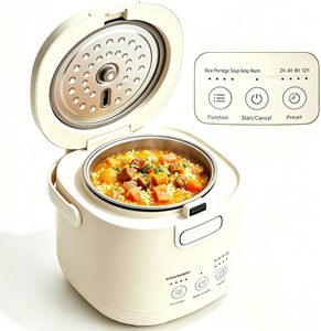 High Quality 2.5L <b>Kitchen</b> Multi-Function Digital Electric Mini Drum Low Sugar Rice Cooker With Stainless Steel Inner Pot - Product Image 1