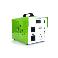 Système d'énergie solaire domestique 500W système d'énergie solaire portable systèmes de stockage solaire hors réseau avec batterie au lithium