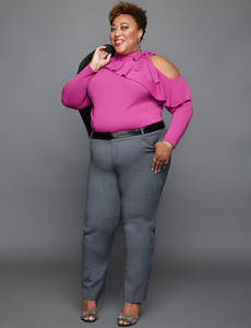 <span class=keywords><strong>Pantaloni</strong></span> da lavoro neri da ufficio <span class=keywords><strong>pantaloni</strong></span> da donna <span class=keywords><strong>pantaloni</strong></span> a taglio a matita <span class=keywords><strong>pantaloni</strong></span> formali dritti con carota - Product Image 4