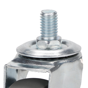 2 Inch Tpr Swivel Caster With Threaded Stem For Industrial Furniture Easy Installation - Product Image 1
