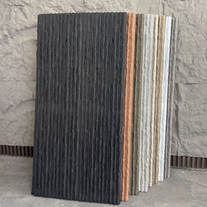 סוג חדש פופולרי דפיקות pu חיצוני קיר מול אריח אבן קיר קיר אבן קיר אריחים אבן מלאכותי לוחות אבן מלאכותיים - Product Image 2