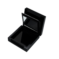 PCR milieuvriendelijke ABS materiaal dubbele laag make-up doos lege oogschaduw blush schaal injectieplastic dozen