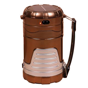 Linterna de camping LED con energía solar, iluminación portátil para exteriores, aleación de aluminio con asa para camping - Product Image 5