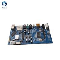 Fabricant de circuits imprimés (PCBA) à guichet unique, fourniture de fichiers BOM/Gerber pour circuits imprimés FR4/Aluminium/Céramique CEM1 à 1-24 couches, certification ROHS/ISO9001