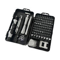 Kit de tournevis de précision multifonction 115-en-1 avec boîte à outils rigide OEM pour la réparation de téléphones portables, ordinateurs et montres