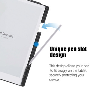 Housse de tablette 10,3 pouces avec réglage multi-angles exclusif, étui pour tablette e-book avec rotation à 360° °   Support rotatif et porte-stylo pour Remarkable 2 - Product Image 3