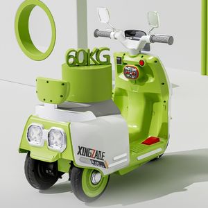 Elektrisches Motorrad Fernbedienung Spielzeug auto für 2-6 Jahre alte Kinder Laden Baby Dreirad Motorrad mit <span class=keywords><strong>3</strong></span> Rädern - Product Image 3