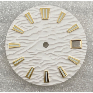 Esfera luminosa verde de 28,5mm para movimiento NH35 NH36, accesorios de repuesto para reloj mecánico modificado, nuevos - Product Image 5