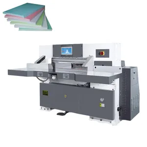 Machine de découpe de feuilles de PVC avec couteau HSS Machine de découpe de papier robuste Coupeur de guillotine de papier hydraulique