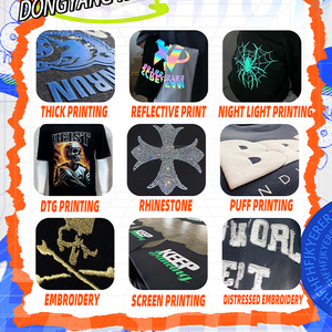 Пользовательский Трафаретный принт 340GSM хлопок вязаный Вафли с длинным рукавом модная уличная одежда 100% хлопок свободный термальный для мужчин - Product Image 6