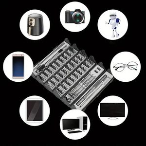 ชุดไขควงความแม่นยำสูง 128 ชิ้น ด้ามจับโลหะอะลูมิเนียม แกนยืดหยุ่น OEM ปรับแต่งได้ สำหรับงานอุตสาหกรรมและงาน DIY - Product Image 5