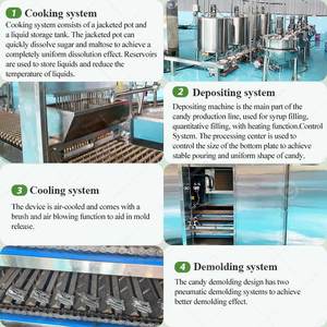 Machine de dépose de gelée pour bonbons gélifiés, équipement de ligne de production de bonbons, provenance Allemagne - Product Image 4